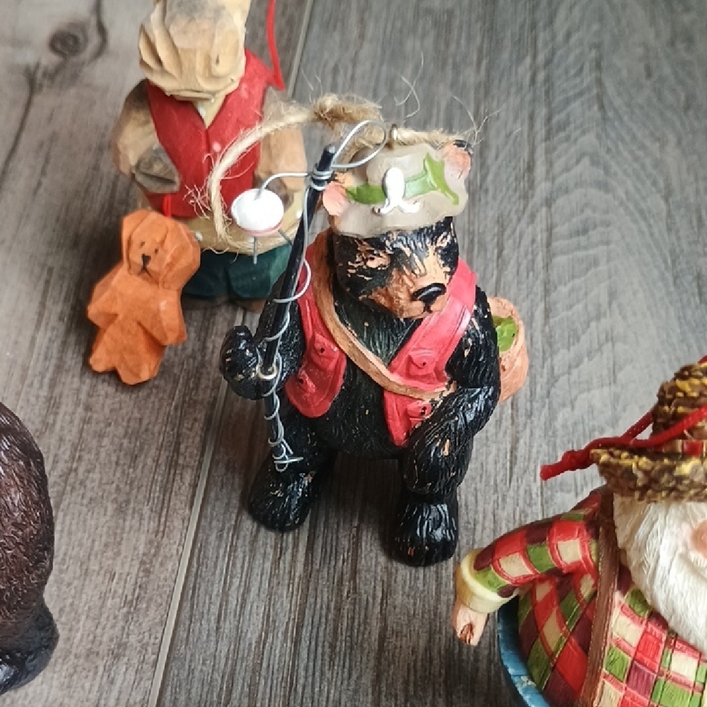 Rustic Holiday Ornament Set - Multicolor - Picture 4 of 15